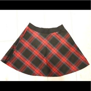 Plaid  skirt